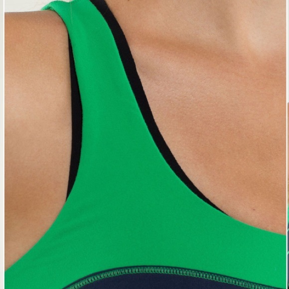Lululemon Run First Base Green Blue Athletic Tank - Picture 3 of 8